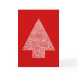 Red Tree Christmas Card