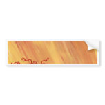 Red Tree Minimalist Painting Art Gear bumper stickers