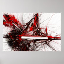 red trees 1 [detail] huge digital print