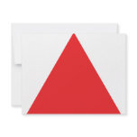 red triangle icon custom announcements