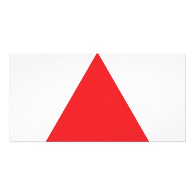 White Triangle Icon