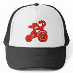 Red Tricycle 1st Birthday Mesh Hats