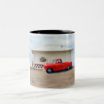 Red Truck at Liquor Store Coffee Mugs