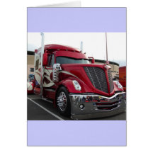 Red Truck Card