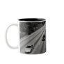 Red Truck On The Freeway Coffee Mug