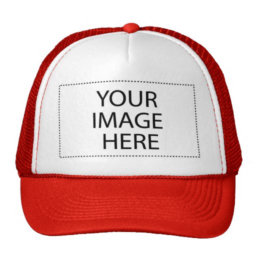 Red Trucker's Hat! - Your Design