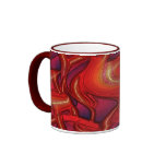 Red Tubes Coffee Mug