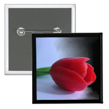 Red Tulip Pin