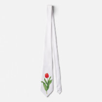 Red Tulip Tie