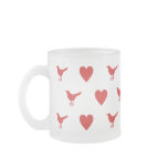 Red Tweetheart Frosted Mug