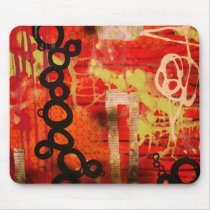 Red Urban Mousepad
