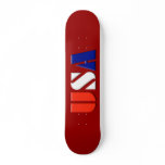 Red USA Skateboard