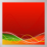 Red vector rush.ai posters