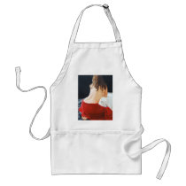 Red Velvet Apron