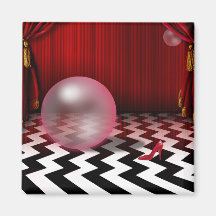 "Red Velvet" by Cheryl Daniels Magnet