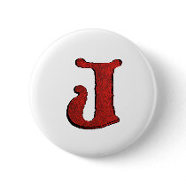 Red Velvet Vampire Font Initial Buttons.