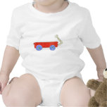 Red Wagon Romper