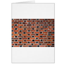 red wall greeting cards