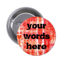 Red Weathered Looking Watercolor Background Button