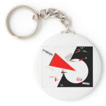 red-wedge-type-that-screams key chain
