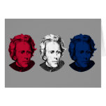 Red, White, and Blue -- Andrew Jackson Cards
