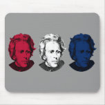 Red, White, and Blue -- Andrew Jackson Mousepad