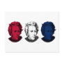 Red, White, and Blue -- Andrew Jackson Post Card