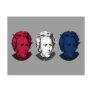 Red, White, and Blue -- Andrew Jackson Post Card