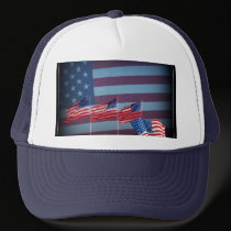 Red White And Blue hats