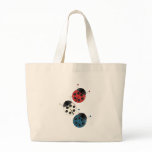Red White and Blue Ladybugs Bags