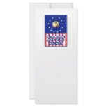 Red White And Blue Wine Brewer rack cards