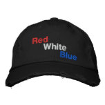 Red White Blue American Flag Colours Baseball Cap embroidered hats