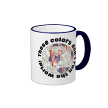 Red, white, blue and the American bill Mug