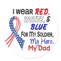 Red White Blue For My Dad