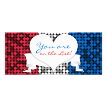 Red White & Blue Glam Custom Announcement
