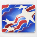 Red, White & Blue mousepads