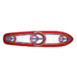 Red White & Blue Peace Sign