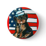 Red,White & Blue Yorkie Poo buttons