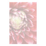 Red & White Dahlia DSC4435 Stationery Paper