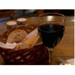 Red Wine In An Italian Restaurant photo sculptures