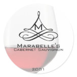 Red Wine Wine Bottle Labels