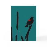 Red-winged Blackbird &Cat-tails cards