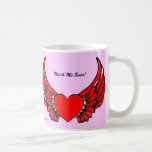 Red Winged Heart 2 Mug