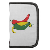 Red Yellow Green Chilli Pepper Graphic Planners