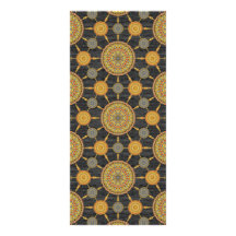 Red & Yellow Prickly Pear Array Bookmark Rack Card