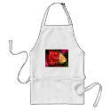 Red Yellow Rose aprons