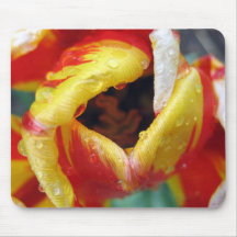 Red-Yellow Tulip Mousepad