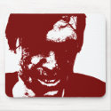 Red Zombie Face mousepads