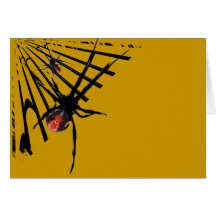 Redback Spider Greeting Card