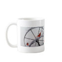 Redbirds on snowy wheels-customise mugs